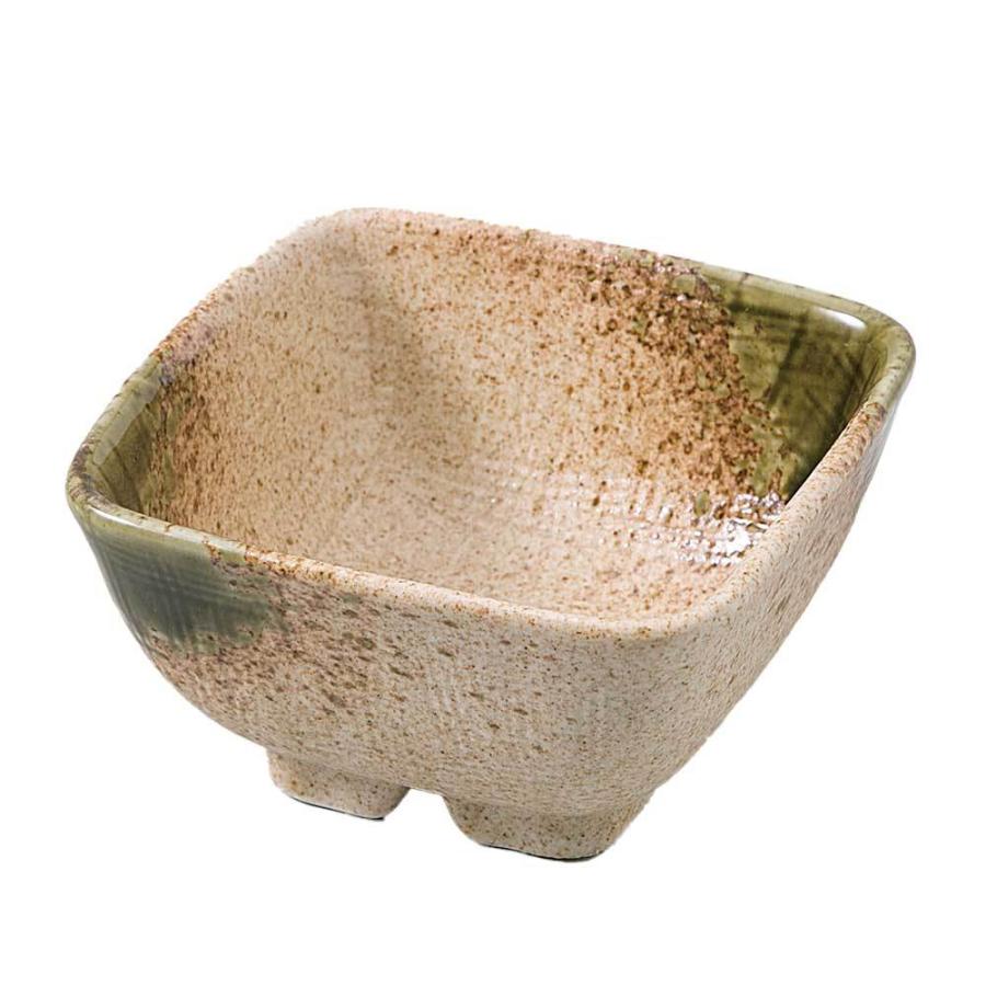 和食器 小鉢 小付/ 伊賀織部角小鉢（小） /珍味鉢 陶器 業務用 家庭用