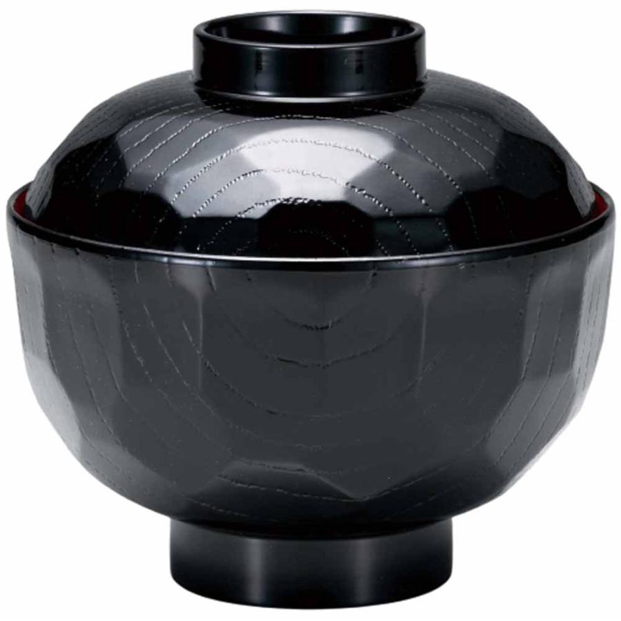 漆器 汁椀 吸い椀 吸物椀/ 黒亀甲 小吸椀 /日常使い 気軽に使える 業務