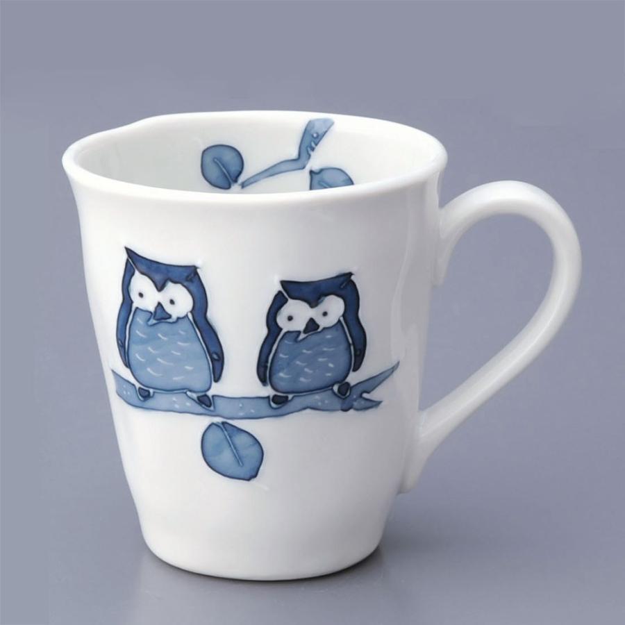 マグカップ かわいい 一珍 フクロウ ロングマグ 陶器 ふくろう 梟 子ども ギフト プレゼント 贈り物 922 7118 美濃のちゃわん屋さん 古林恩羅院 通販 Yahoo ショッピング