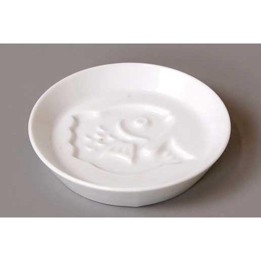 絵柄が浮き出る醤油皿＜鯛＞ : 美濃のちゃわん屋さん 古林恩羅院