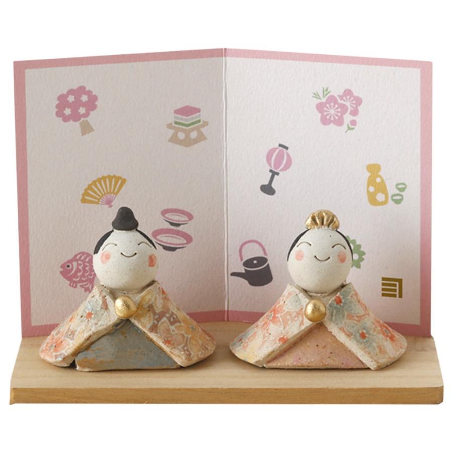 昭和レトロ】ミニチュア 雛人形 ひな祭り 飾り物☆陶器製 【公式通販】