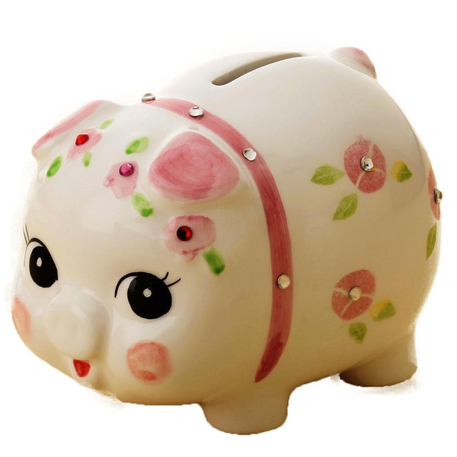 置物 インテリア 手造りブタ 豚 かわいい クリスタルぶた貯金箱 桃 雑貨 リビング レジ横 母の日 結婚祝い プレゼント 贈り物 Ch K3523 美濃のちゃわん屋さん 古林恩羅院 通販 Yahoo ショッピング