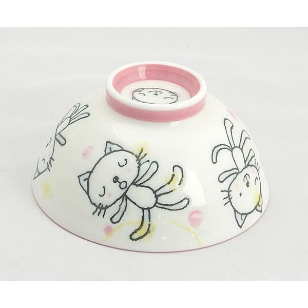 茶碗 子供用 ねこ 猫/ いつもありがとうネコちゃん 孫平 /毎日 家庭用 子ども用 食への感謝 |  | 02