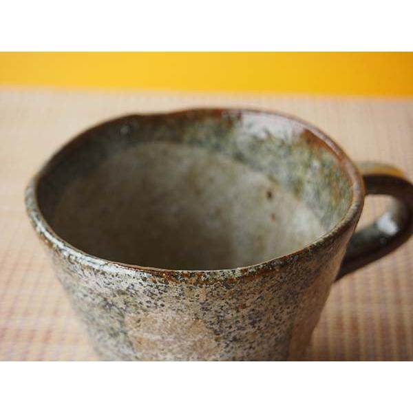食器 珈琲碗皿 コーヒーカップ ソーサー/ 黒砂丘土物コーヒーカップ
