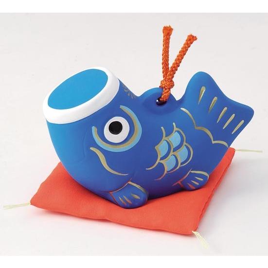 五月人形 コンパクト 陶器 小さい 鯉のぼり 鯉のぼり福鈴 大 青 こどもの日 端午の節句 初夏 お祝い 贈り物 プレゼント Gogas706 3 美濃のちゃわん屋さん 古林恩羅院 通販 Yahoo ショッピング