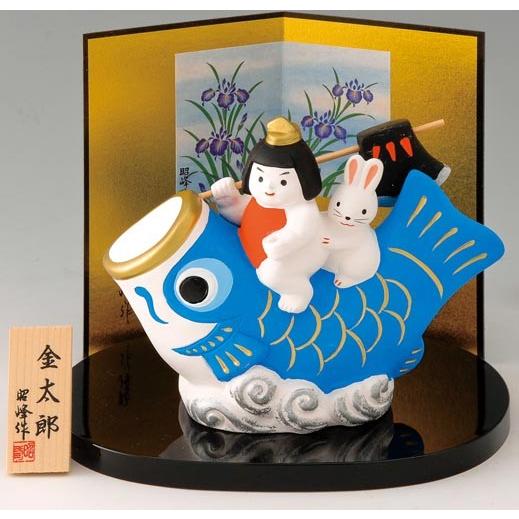 廃盤品 須はら飾り 須原陶芸 犬筥 金彩 端午の節句 五月人形 鯉のぼり 雛人形 duralex_goga08-5037