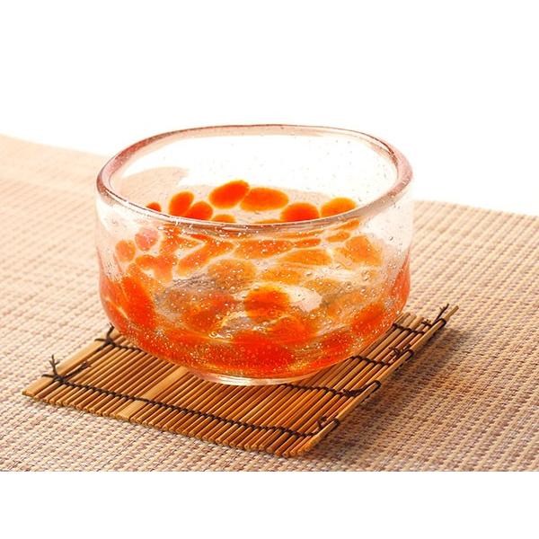 ガラスの抹茶碗 橙 /和食器 : 美濃のちゃわん屋さん 古林恩羅院 - 通販