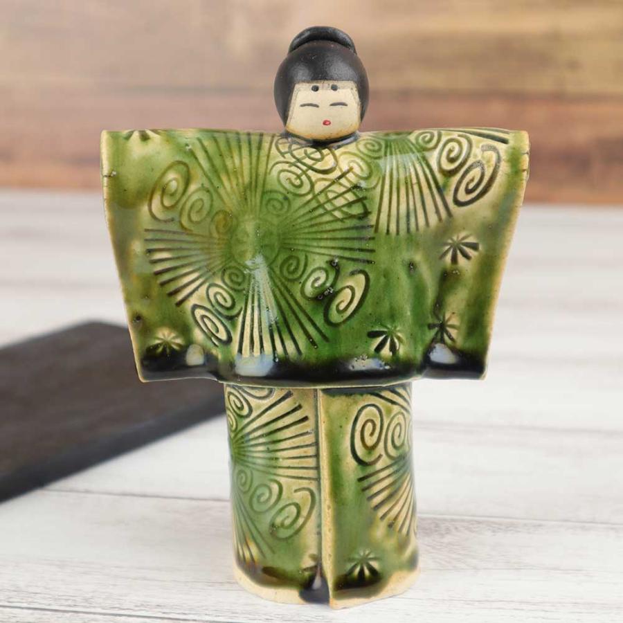 雛人形 コンパクト 陶器 小さい 可愛い ひな人形 人形師の手造り