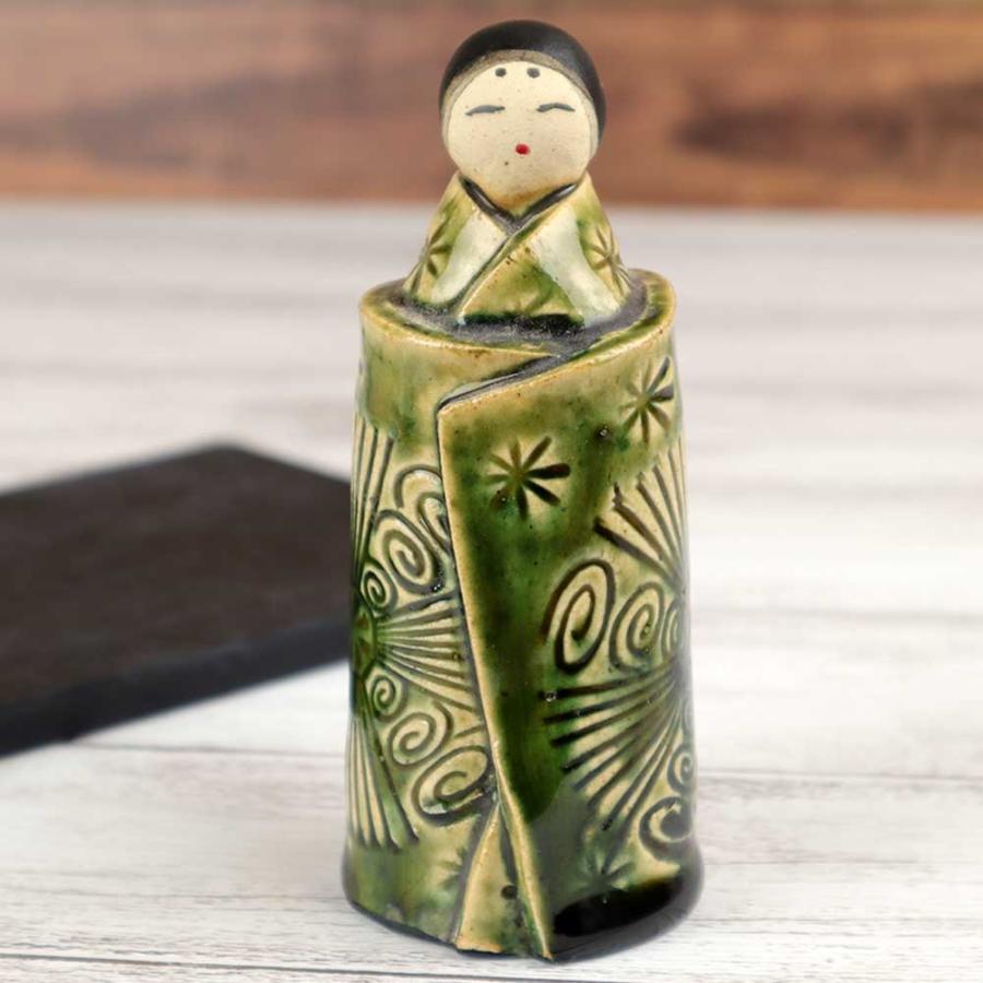 雛人形 コンパクト 陶器 小さい 可愛い ひな人形 人形師の手造り