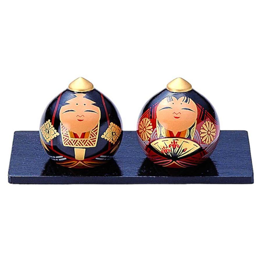 雛人形 コンパクト 陶器 小さい 可愛い ひな人形 山口県の伝統工芸 大