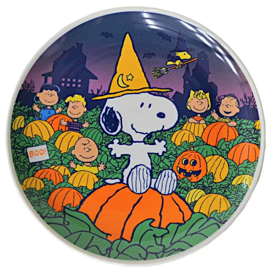 スヌーピー お皿 プレート ハロウィン/ SNOOPY ハロウィン ブルー
