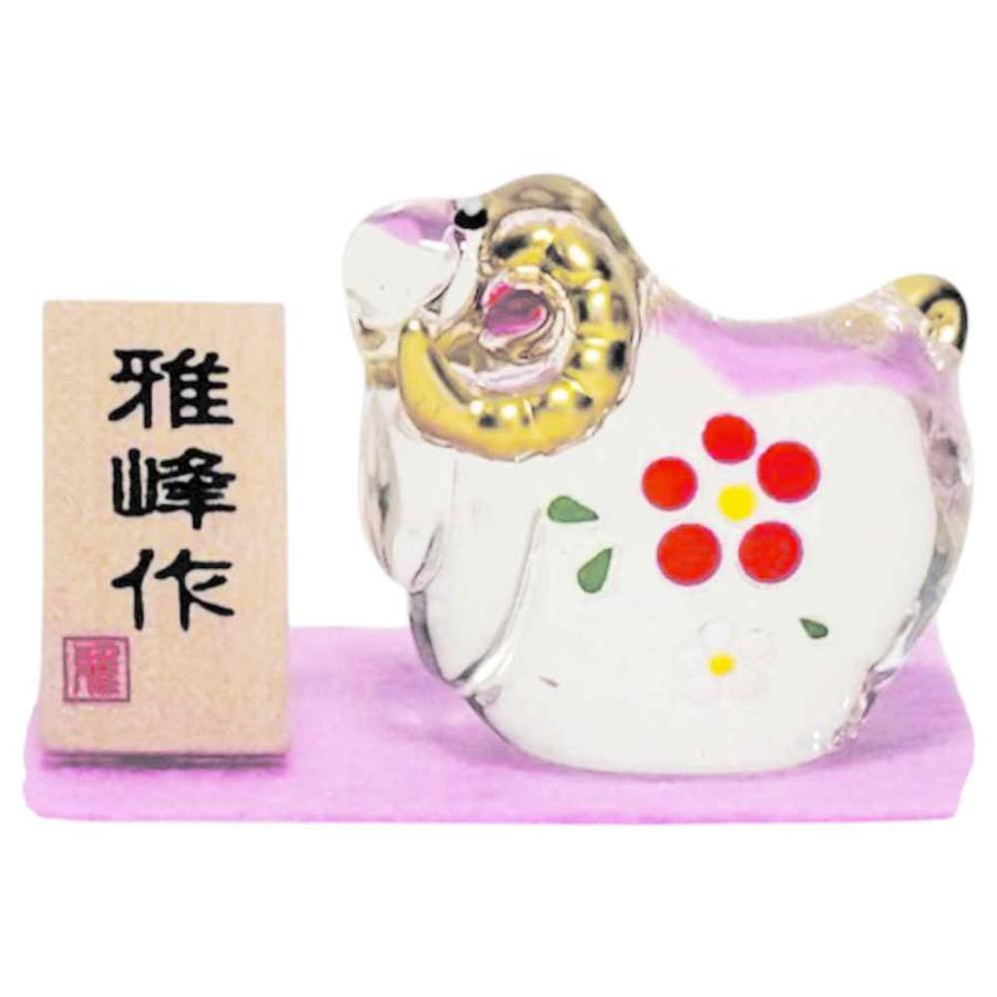 干支 未 羊 ひつじ 2027年 置物/ 開運金彩 福午（俵） /粗品 販促 景品