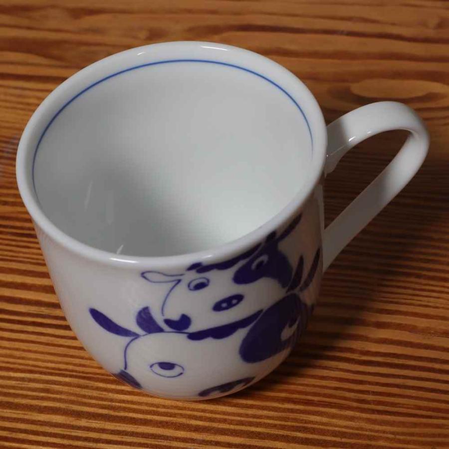 軽量マグカップ うすかる 十二支/ 親子干支 マグ 丑(うし) /325cc 165g