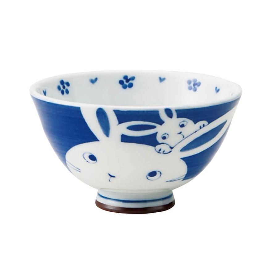 軽量茶碗 飯器 うすかる 干支 十二支/ 親子干支 茶碗 卯（うさぎ