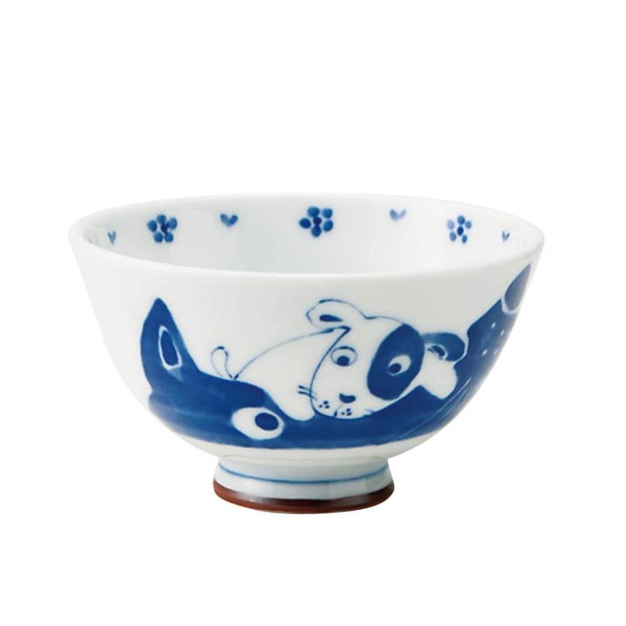 軽量茶碗 飯器 うすかる 干支 十二支/ 親子干支 茶碗 戌（いぬ） /ちゃ