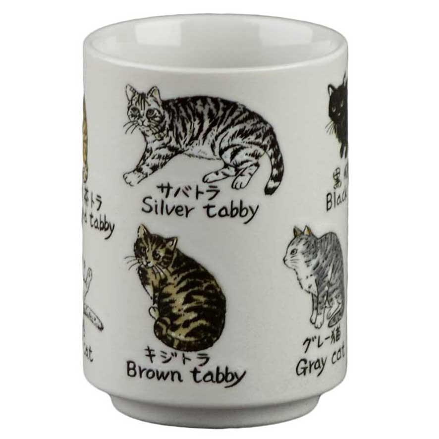 新版新版面白湯呑 長湯飲み 日本猫 猫グッズ ネコ好き 自分用 贈り物