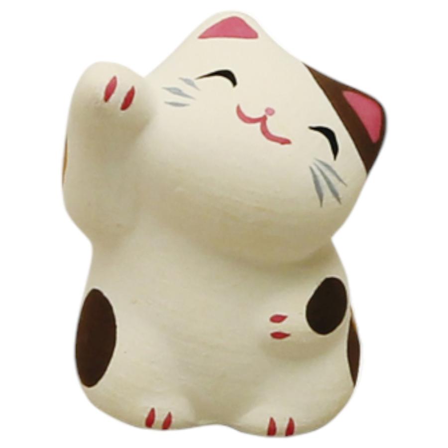 ねこ 可愛い 置物 おみくじ付き/ ねこみくじ 茶ブチ /小さい
