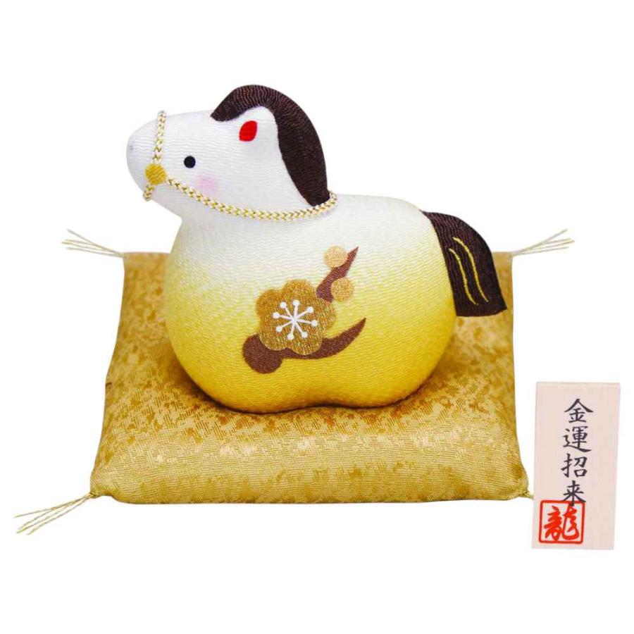 干支 午 ガラス 置物 馬 うま 2026年/ 金運 午(大) /粗品 販促 景品