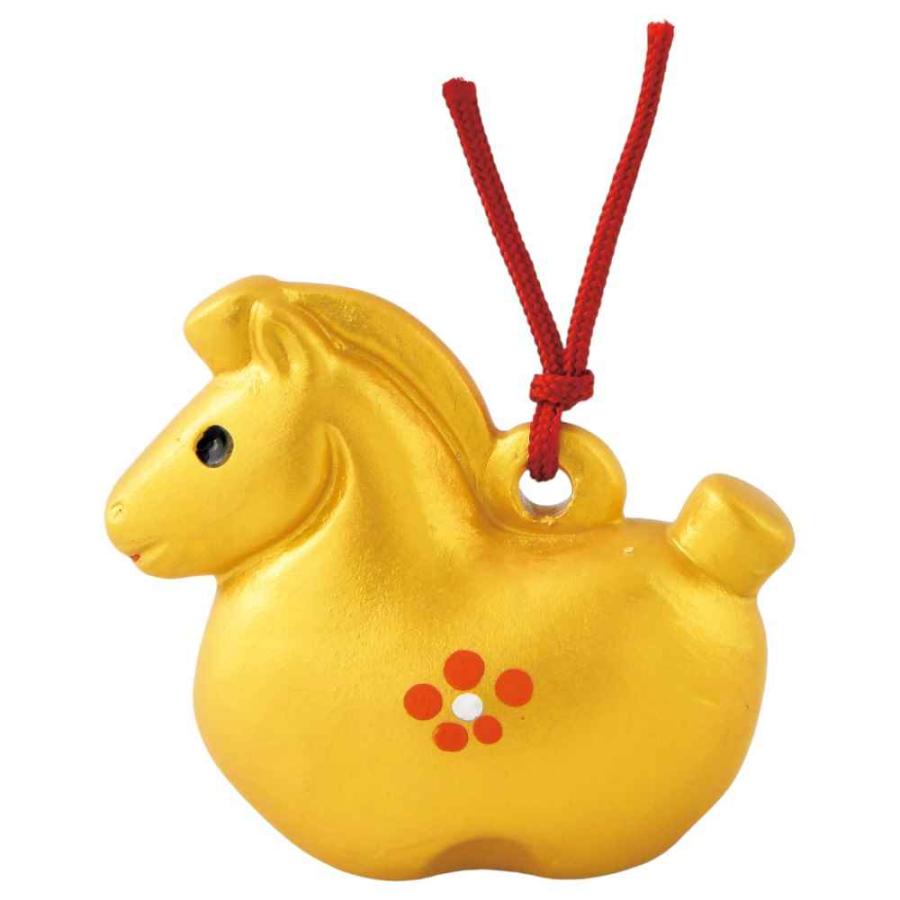 干支 午 置物 馬 うま 2026年/ 開運金午福鈴（特小） /粗品 販促 景品