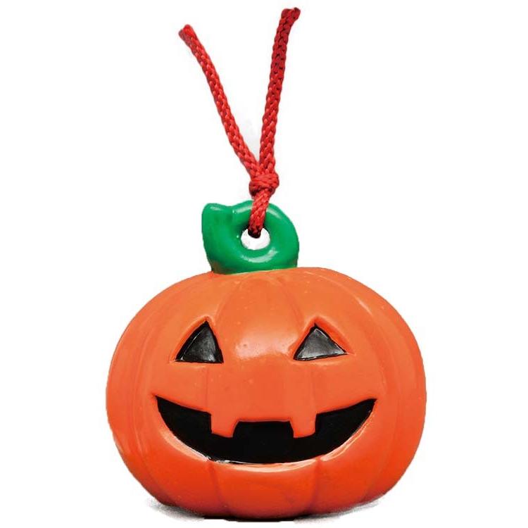 家の装飾にハロウィンかぼちゃ土鈴 ポイント消化 : 美濃のちゃ