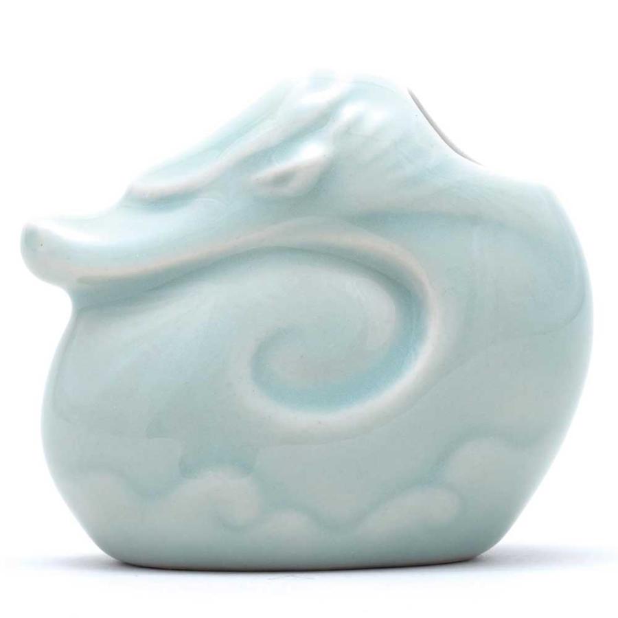 干支 午 置物 馬 うま 2026年/ 楊枝入（青） /粗品 販促 景品 縁起