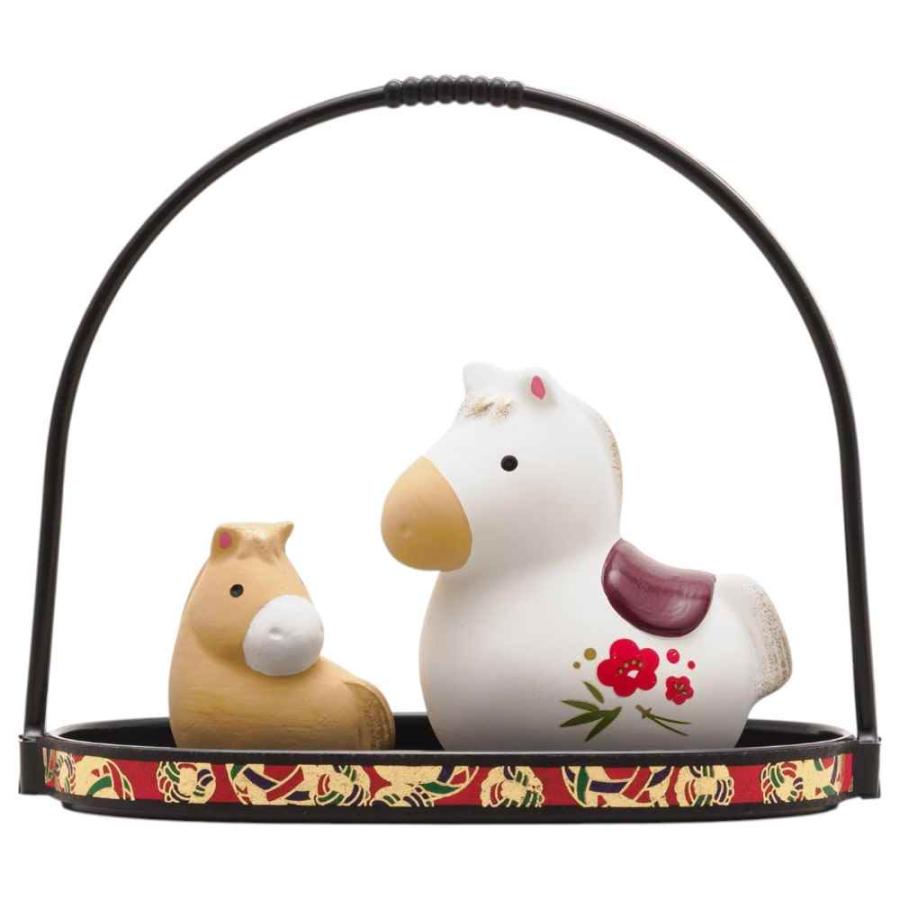 干支 午 置物 馬 うま 2026年/ よりそい /粗品 販促 景品 縁起 町内会