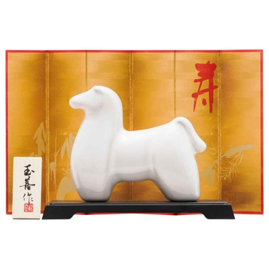 2026年は午年(うまどし)入手困難　神馬　かわいい小さい白い馬　2つセット 2026年 干支ミニ四駆「午年」 | タミヤ