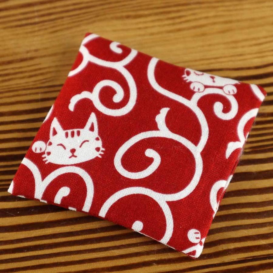 ミニ座布団 置物用 唐草 ハンドメイド ミニチュア