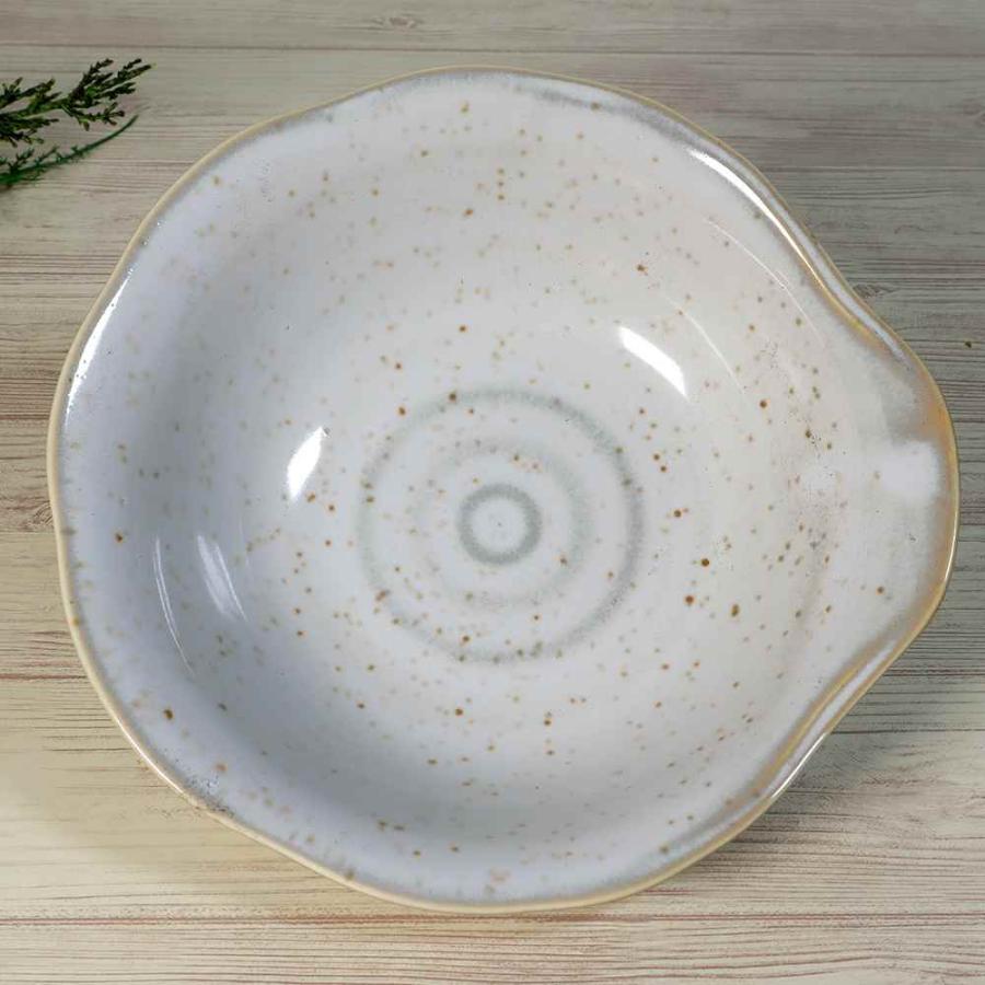 中皿　中鉢　濃いグレーxグレー系白　作家物 中皿 中鉢 濃いグレーxグレー系白 作家物 食器 小鉢Small Bowl ときわ