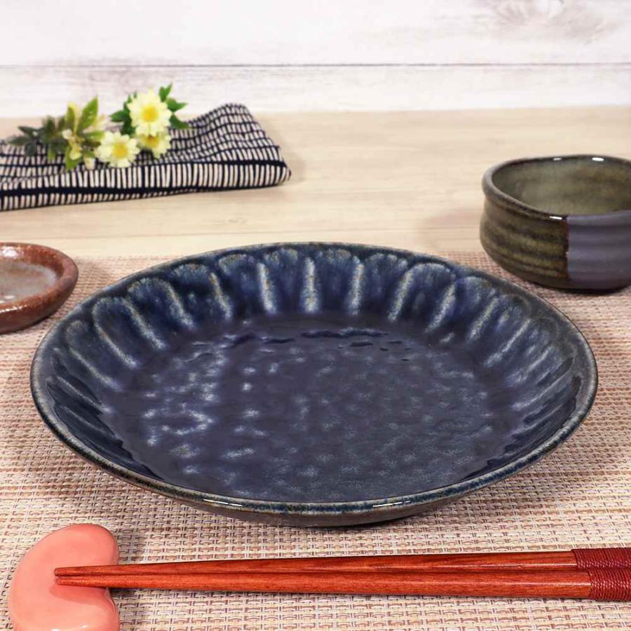 食器 中皿 パン皿 取り皿/ 瑠璃イラボ6.0深皿＜19cm＞ /深皿 取皿 和皿