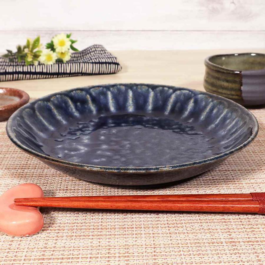 食器 中皿 パン皿 取り皿/ 瑠璃イラボ6.0深皿＜19cm＞ /深皿 取皿 和皿