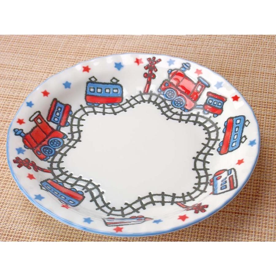 子ども用 男の子 電車7.0皿 /和食器 ポイント消化 : 美濃のちゃわん屋