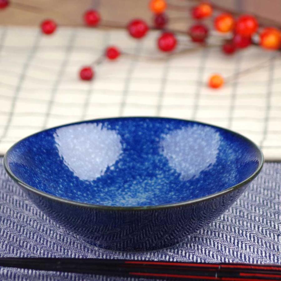 小鉢 取分け鉢 浅鉢/ 窯変紺14.5cm浅鉢 /業務用 家庭用 大量購入歓迎