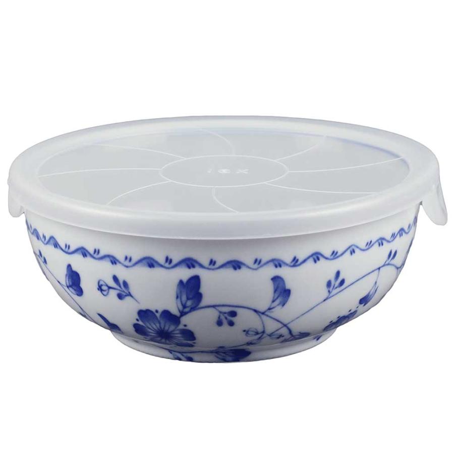 レンジパック 食器 蓋付き フタ付き 小鉢 ボウル/ ノンラップ大鉢 染付