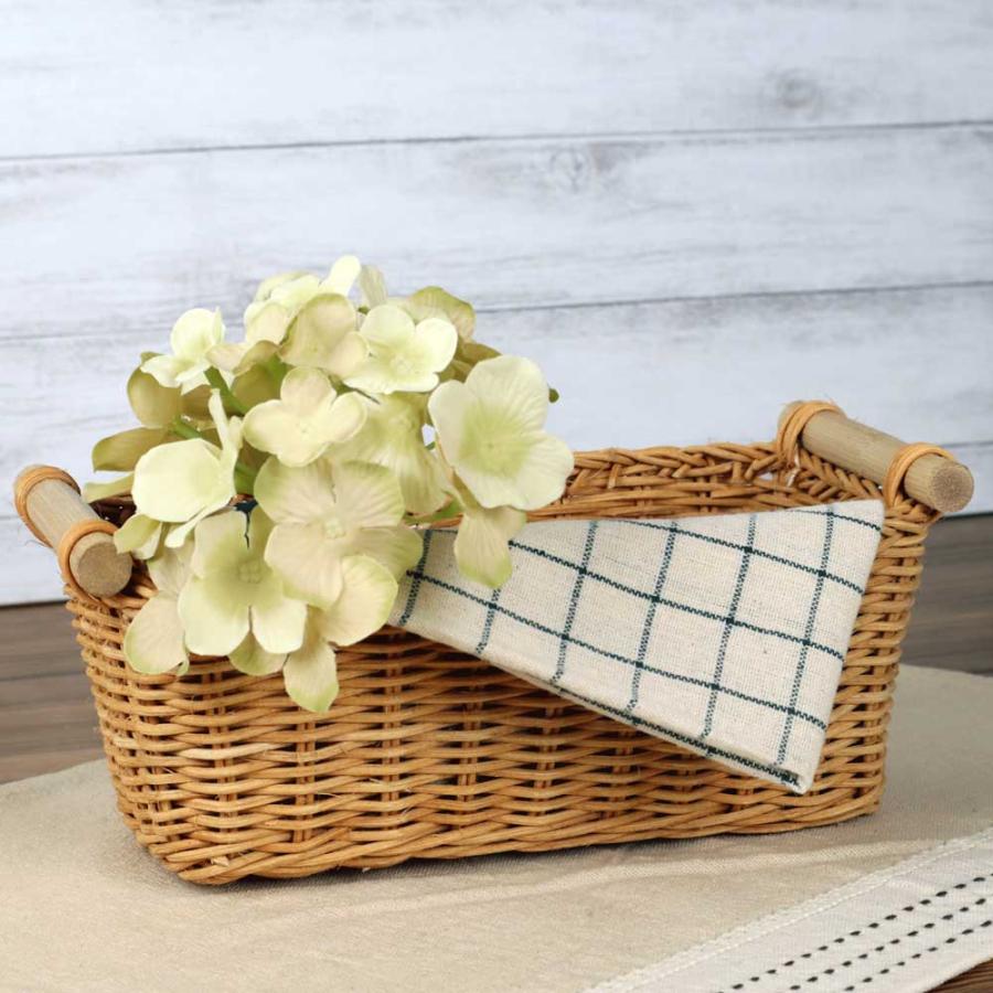 輸入品 かご 網かご ストック パン 食器 モーニングに 園芸用品に