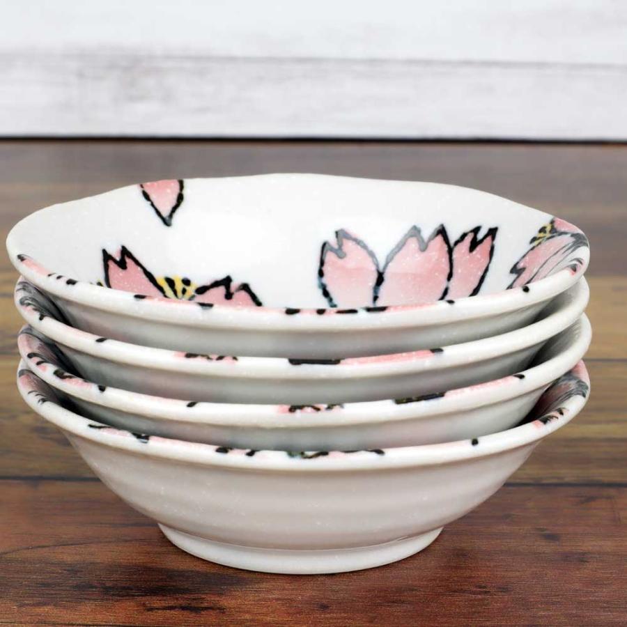 食器 珍味鉢 小付/ 絵手紙風3.0小鉢（さくら） /タレ鉢 お新香鉢
