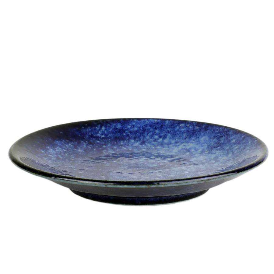 食器 和食器 小皿 タレ皿 取り分け用皿/ 窯変紺平型3.5皿 /取り皿