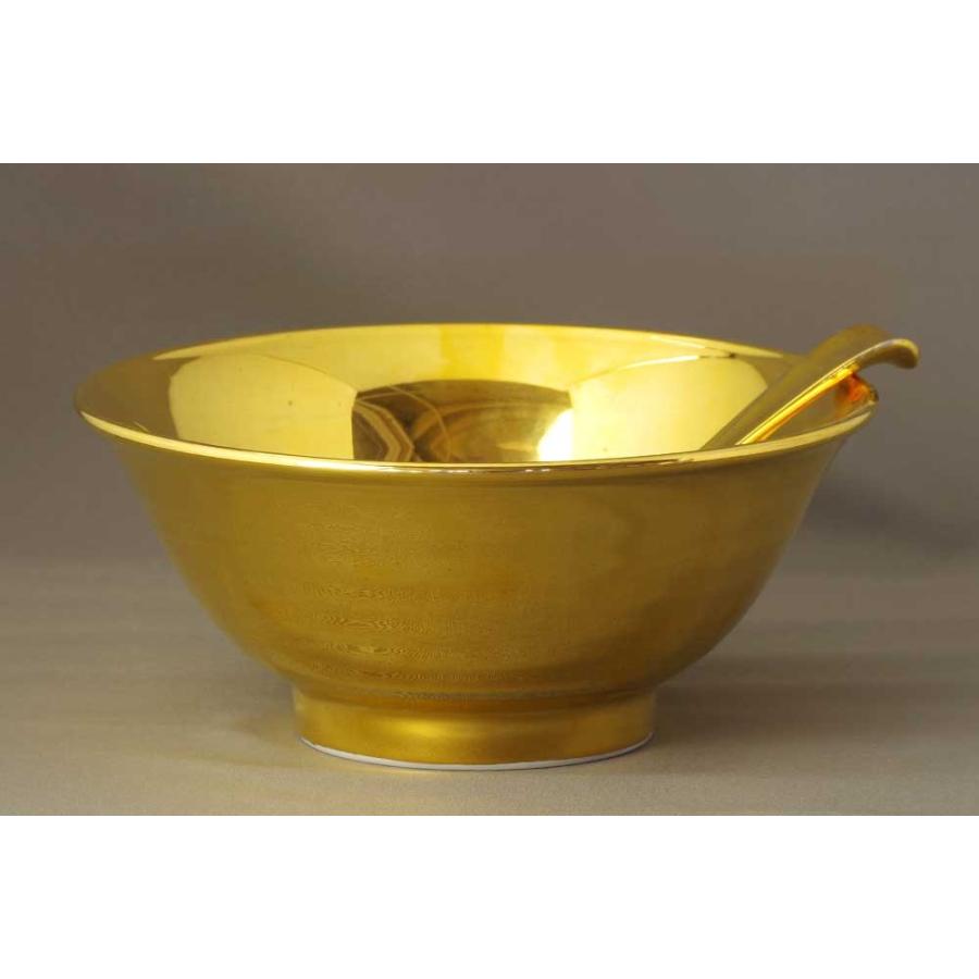 インパクト抜群！黄金のラーメンどんぶり /和食器 : 美濃のちゃわん屋