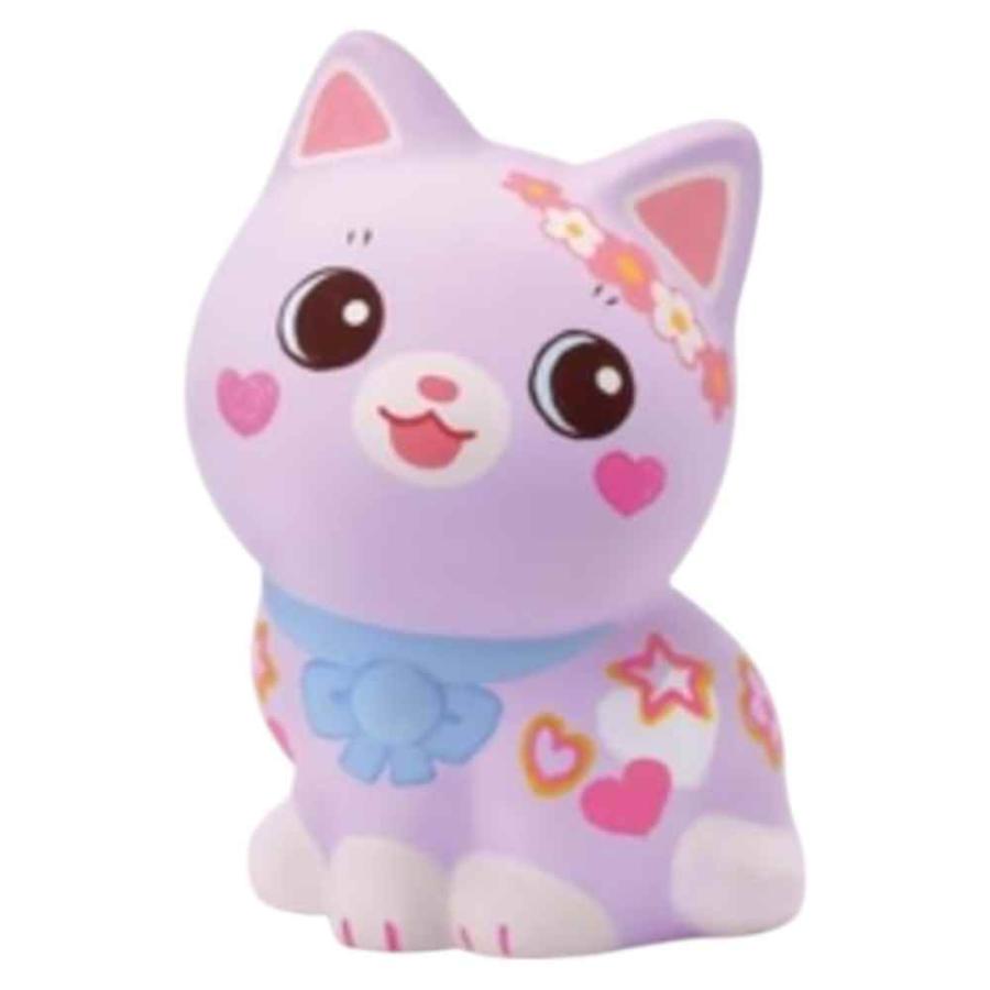 陶器 キット 絵付け 置物/ お絵かきネコ(貯金箱) /自由研究