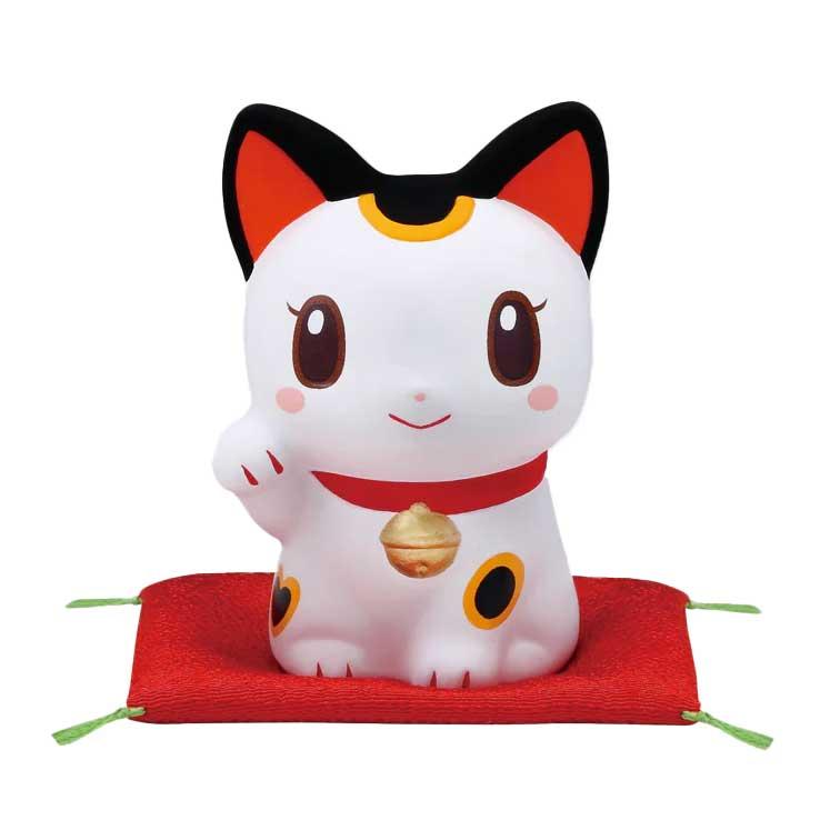 置物 インテリア ネコ 猫 金運 かわいい /錦彩鈴音お金招き猫 /にしだ