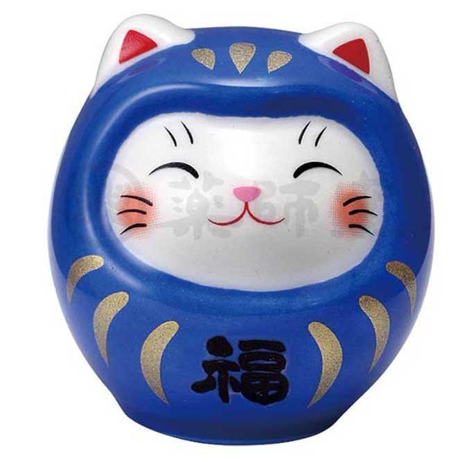ダルマ 置物 おみくじ ネコ 猫 開運 招福 かわいい /彩絵おみくじ開運