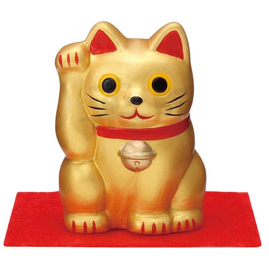 開運】工房 輪葉葉 招福猫 親子猫 ※親猫右手上げ ※子猫左手上げ 【公式