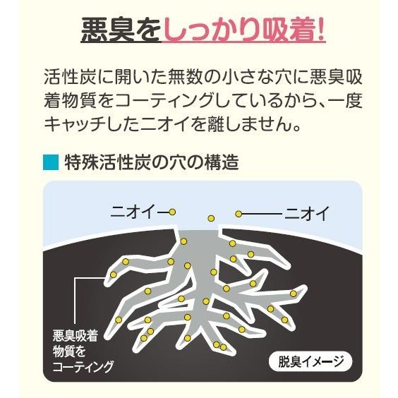 ダスキン公式 冷蔵庫用脱臭剤 ＜冷凍室用＞ 冷凍ぶぎょう（容器＋薬剤） 脱臭 消臭 活性炭｜duskin100504｜02