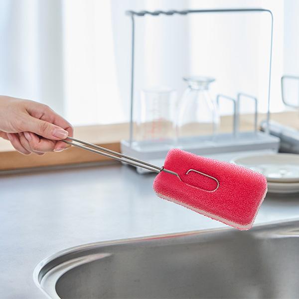 【ダスキン公式】「ボトル洗い用スポンジセット」 ステンレス 水筒 ボトル ポット 洗浄 ※宅配便お届け商品と同時注文不可 | DUSKIN | 02