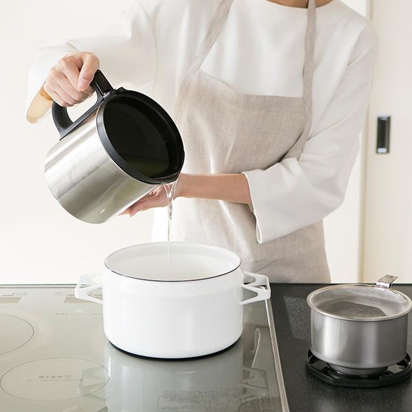 【ダスキン公式】「油ろ過器 油っくりん ナイス（ろ過フィルター1個付）」 オイルポット 濾過 保存 油こし 揚げ物 ※宅配便お届け商品と同時注文不可 | DUSKIN | 02