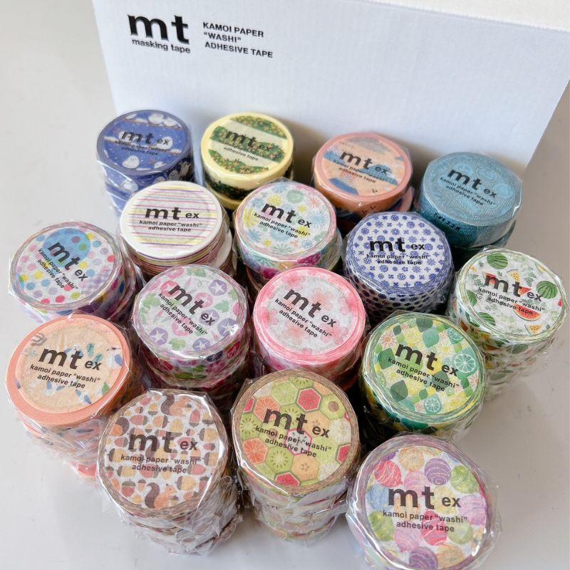 レア　mt マスキングテープ　限定マステセット　カモ井　まとめ売り マスキングテープ mt exシリーズ 8個 福袋 セット マステ カモ井 15mm