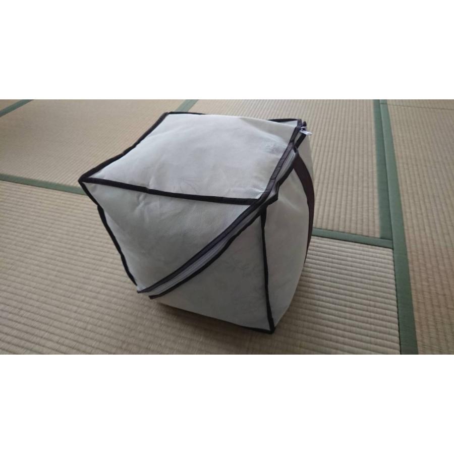 布団収納袋 ふとん 押入れ収納 ケース クローゼット 羽毛布団 キューブ スクエア  キューブ型羽毛ふとん収納袋 シングル用 防ダニ 防虫 抗菌 防カビ 加工 |  | 07