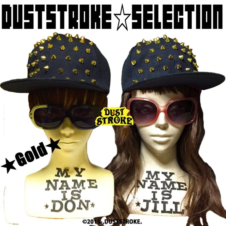 DUSTSTROKE(ダストストローク) スタッズ トゲトゲ スナップバック