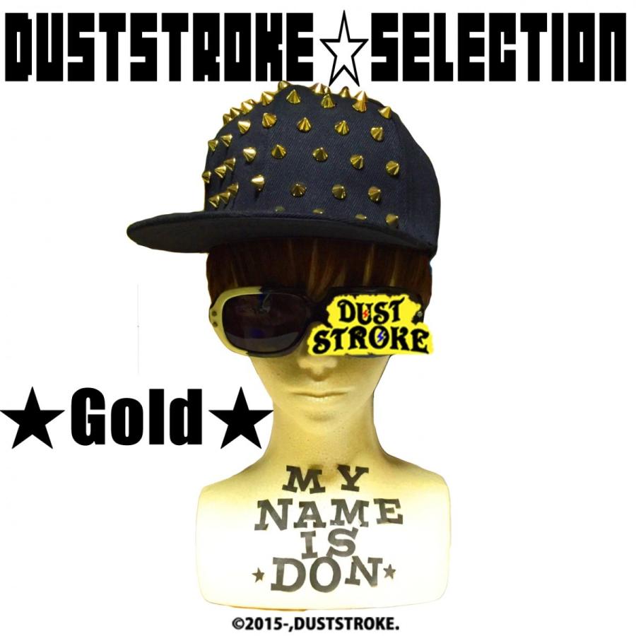 DUSTSTROKE(ダストストローク) スタッズ トゲトゲ スナップバック