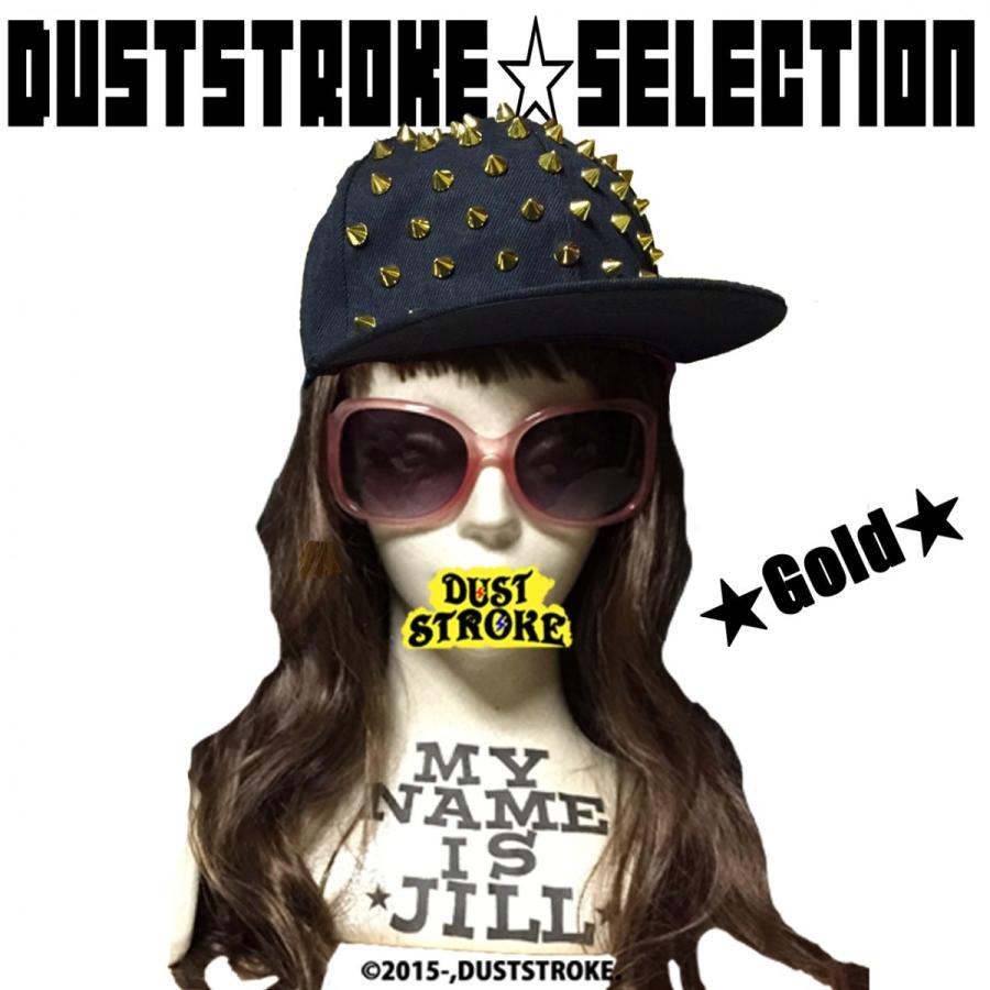DUSTSTROKE(ダストストローク) スタッズ トゲトゲ スナップバック